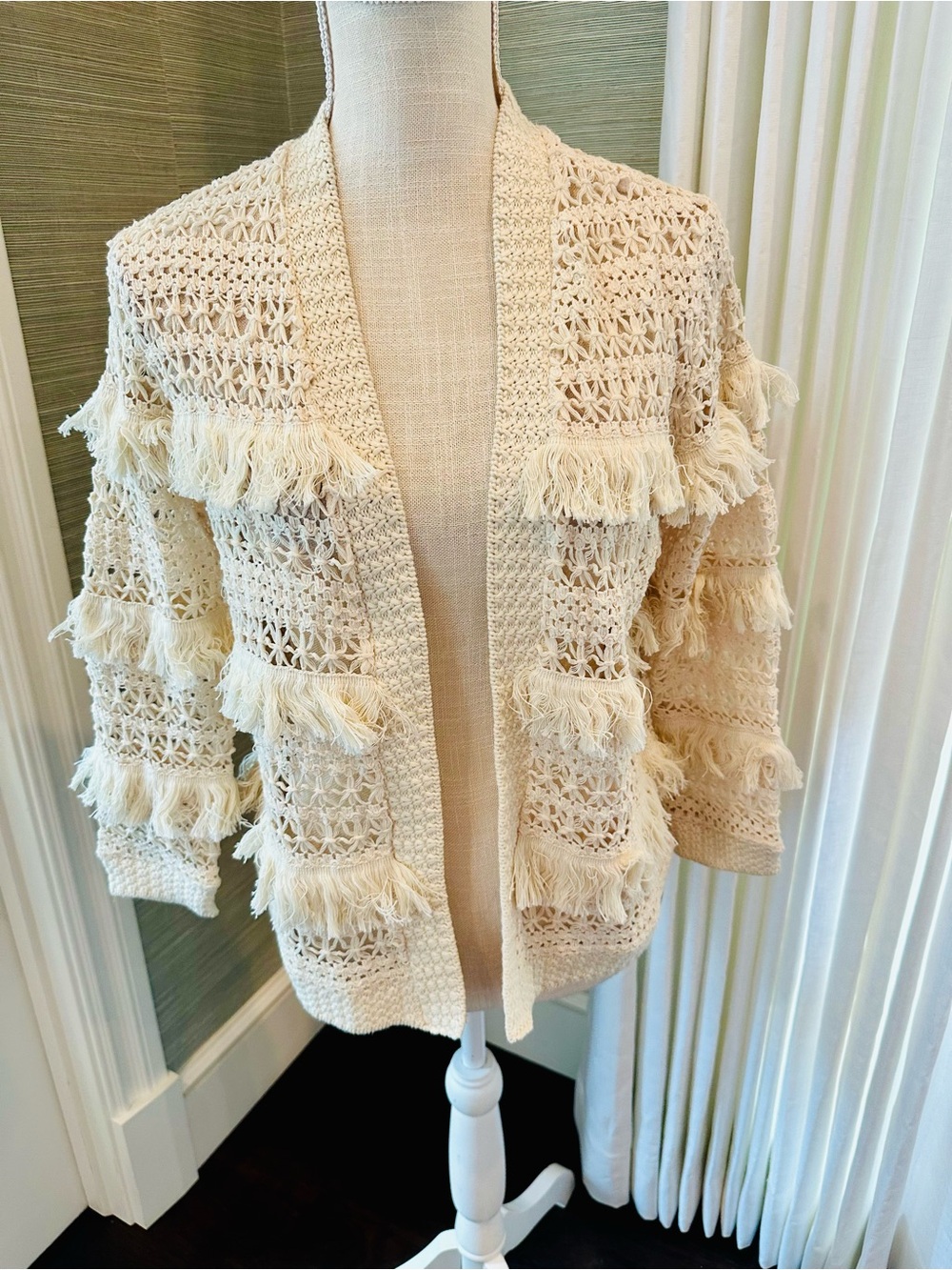 Volcum crocheted cardigan